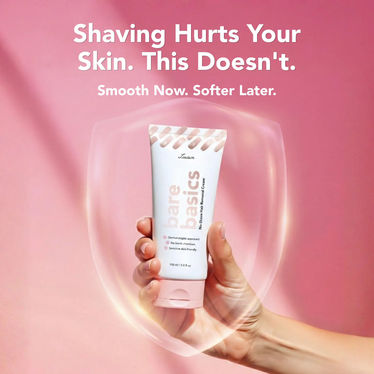 Bare Basics No Shave Hair Removal Cream