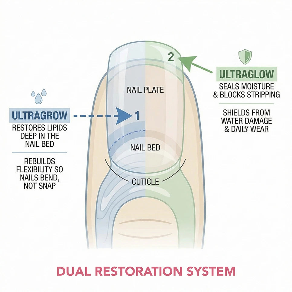 UltraGrow Nail Hydration Restoration System ($169.96 Value)
