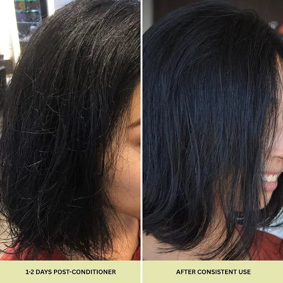 2. Frizz Gets Controlled at the Source—Not Suppressed with Weight