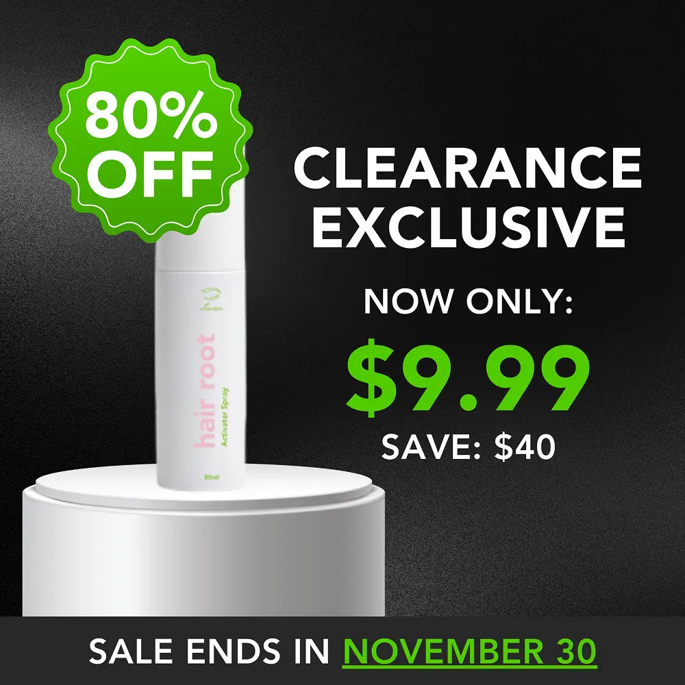 Hair Root Activator Spray – Black Friday Clearance Sale