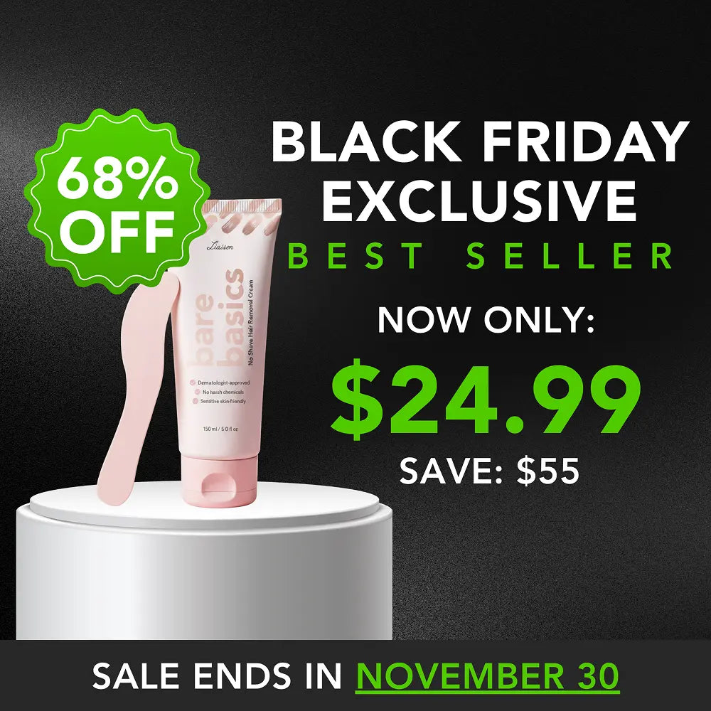 Bare Basics No Shave Hair Removal Cream - Best Seller Discount