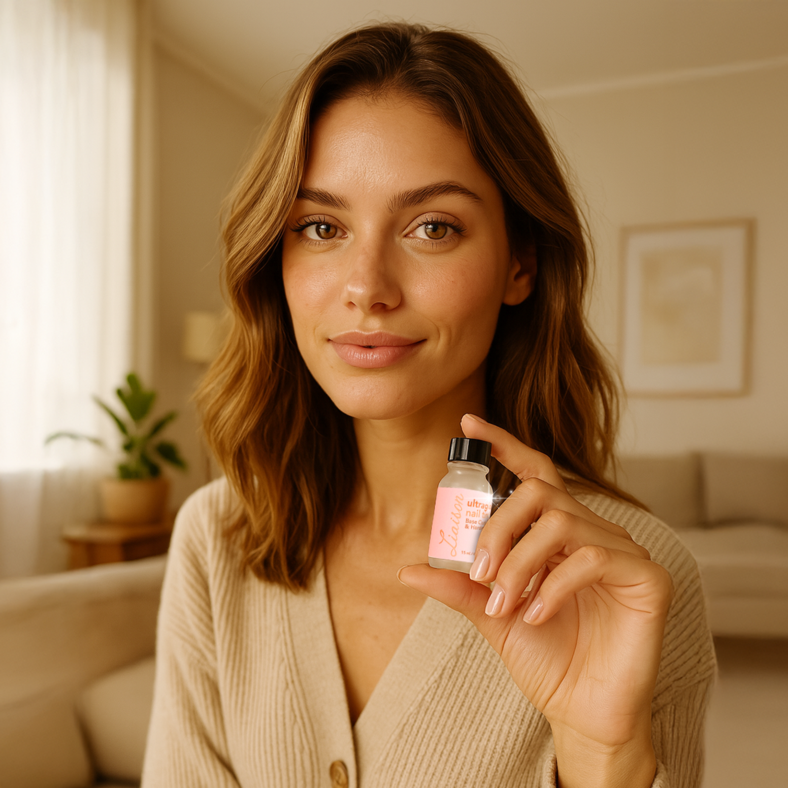 UltraGlow Nail Tint Base Coat + Hardener