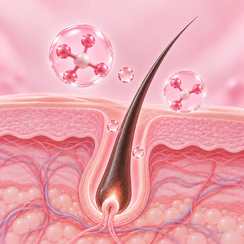 the mechanism acting on the follicle - science-led, not the tube
