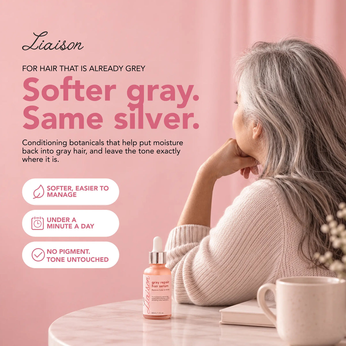 Gray Repair Hair Serum (Standard)