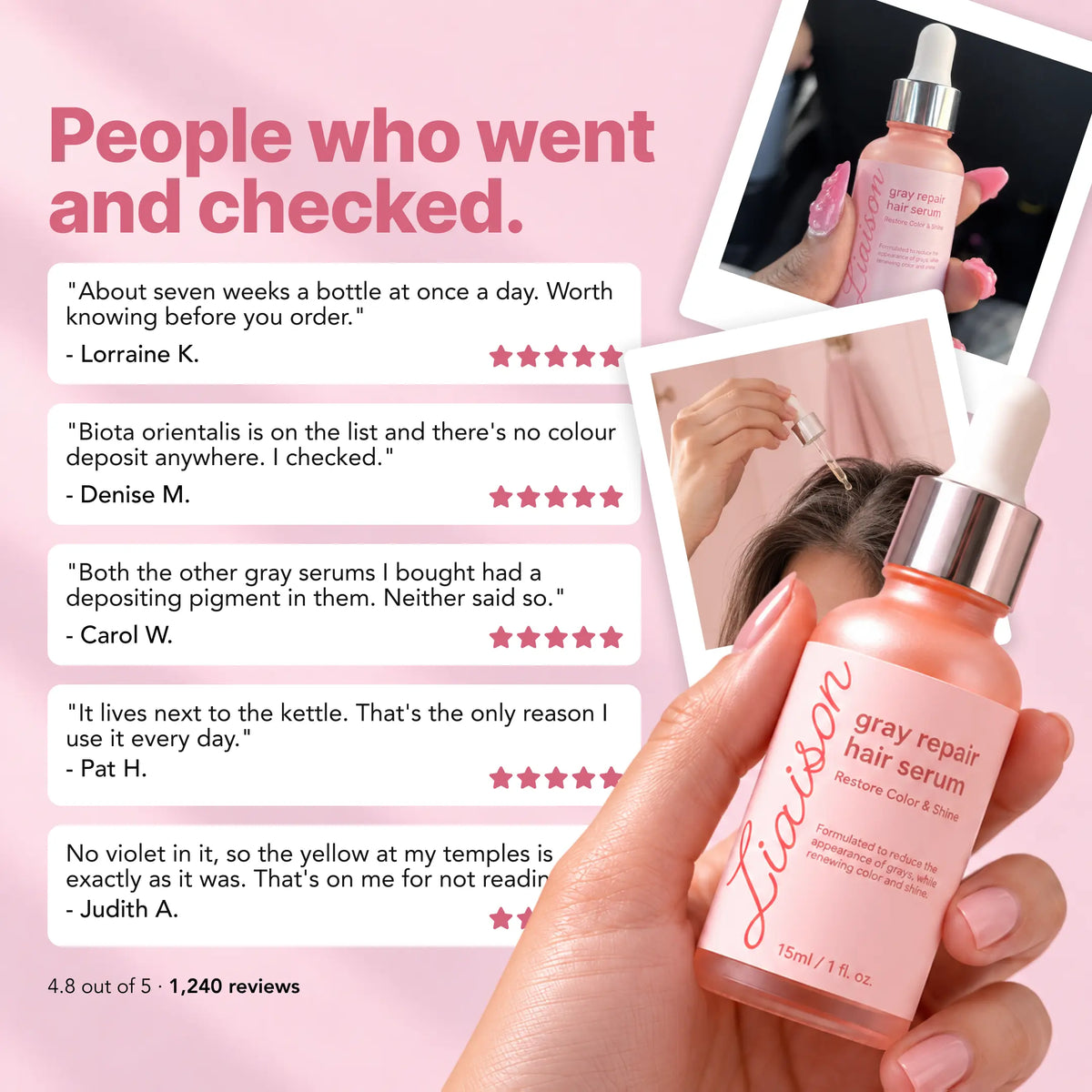Gray Repair Hair Serum (Standard)
